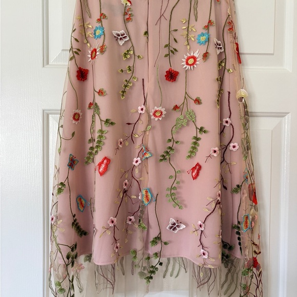 Anthropologie Eva Franco - Floral Embroidered Skirt - Multicolor - Picture 3 of 5